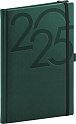 NOTIQUE Týdenní diář Ajax 2025, zelený, 15 x 21 cm