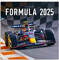 Kalendář 2025 poznámkový: Formule - Jiří Křenek, 30 × 30 cm (západní kalendarium)