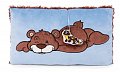 NICI polštář plyšový Medvěd Maroni 43x25 cm