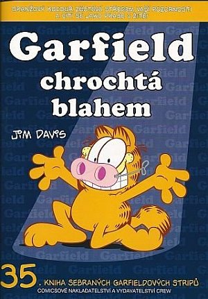 Garfield chrochtá blahem (č.35)