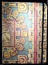Zápisník s gumičkou A4 210x290 mm mayské ornamenty