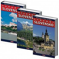 Komplet Slovensko křížem krážem - Záp. Slovensko + Slovensko křížem krážem - Vých.Slovensko + Slovensko křížem krážem - Stř. Slovensko 