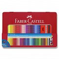 Faber - Castell Pastelky trojhranné Grip 2001 - plechová krabička 48 ks
