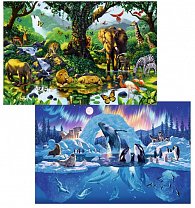 Krása říše divokých zvířat - puzzle set (Natural Harmony)