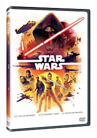 Star Wars epizody VII-IX - kolekce (3DVD)