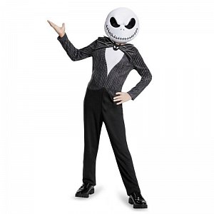 The Nightmare before Christmas Kostým Jack Skellington (7-8 let)