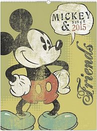 Kalendář - W. Disney Mickey - nástěnný