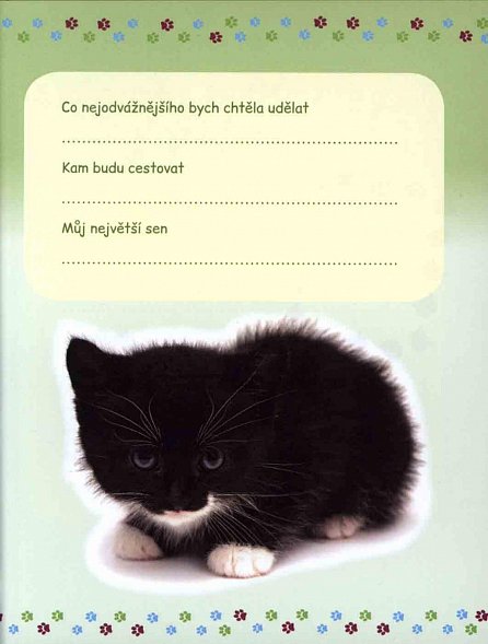 Náhled Zápisník pro správné holky - Koťata