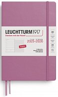 Weekly Planner & Notebook 2026 Medium (A5) 18 Months Dusty Rose