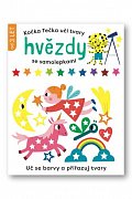 Kočka Tečka učí tvary Hvězdy se samolepkami