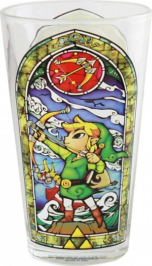 The Legend of Zelda Sklenice - Zelda 400 ml