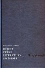 Dějiny české literatury 1945-1989 - II.díl 1948-1958+CD