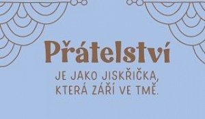 Zrcadlový svícen Přátelství MODRÁ