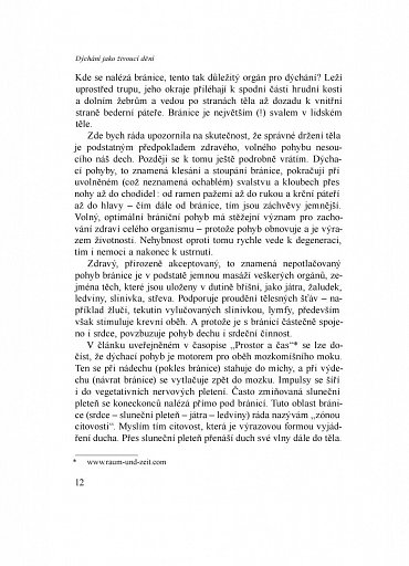 Náhled Dýchání jako živoucí dění - Dechová terapie v praxi
