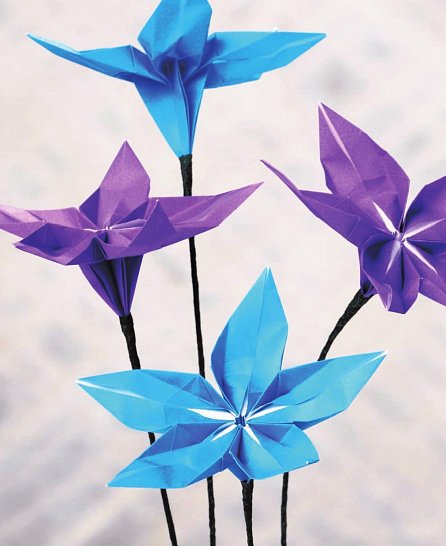 Náhled Origami květiny - 23 nádherných květů z papíru
