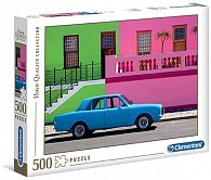 Clementoni Puzzle Modré auto / 500 dílků