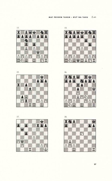 Náhled Šachy - 5334 úloh, kombinací a partií, 1.  vydání