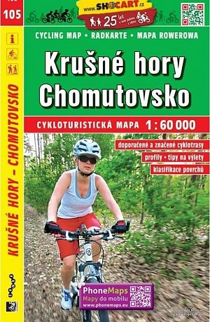 SC 105 Krušné hory, Chomutovsko 1:60 000