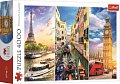 Trefl Puzzle Výlet po Evropě / 4000 dílků