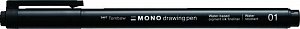 Tombow Fineliner MONO drawing pen - hrot 01 černá