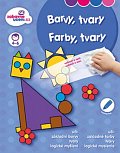 Zábavné učení Stíratelný sešit - Barvy a tvary 4-6 let