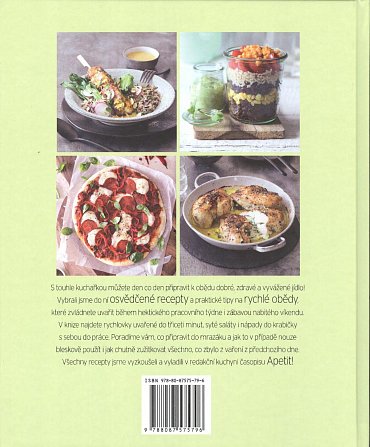 Náhled Rychlé obědy - Plus nápady na jídla do krabičky i mrazáku a zdravý fastfood (Edice Apetit)