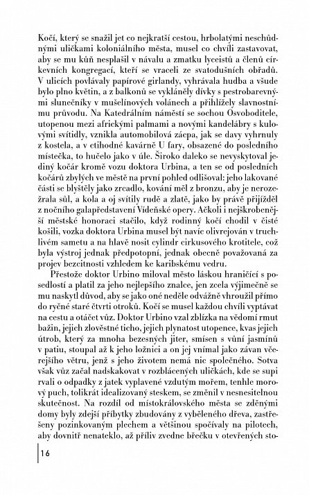 Náhled Láska za časů cholery, 4.  vydání