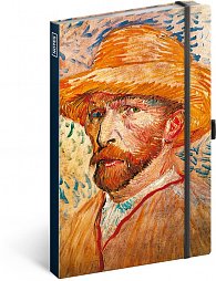 Notes - Vincent van Gogh, linkovaný, 13 × 21 cm