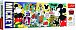Trefl Puzzle Mickey Mouse legendární / 500 dílků Panoramatické