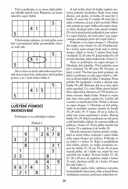 Náhled Sudoku - Staňte se mistry - 800 luštěnek a podrobný výklad, jak se zdokonalit
