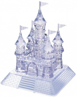 Puzzle 3D Crystal Zámek/105 dílků