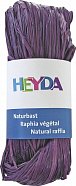 HEYDA Přírodní lýko - fialové 50 g