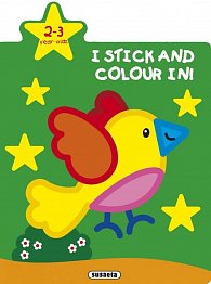 I stick and colour in! - Bird 2-3 year