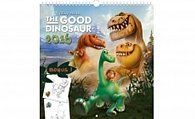 Kalendář nástěnný 2016 - W. D. Hodný Dinosaurus, poznámkový  21 x 21 cm