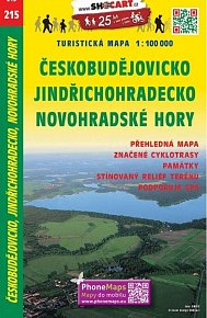 SC 215 Českobudějovicko, Jindřichohradecko 1:100 000