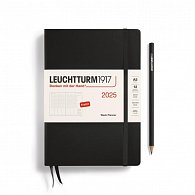 Leuchtturm1917 Week Planner Medium (A5) 2025 Black