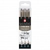 Sakura Set Pigma Micron Black and Gray 3 ks