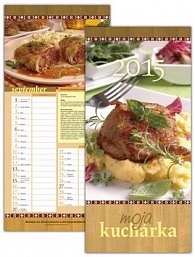 Moja kuchárka 2015 Rodinný plánovací kalendár