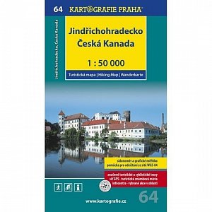 1: 50T (64)-Jindřichohradecko,Česká Kanada (turistická mapa), 2.  vydání