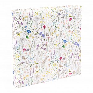 Fotoalbum 30x31 cm Summer Meadow white 27574 GOLDBUCH