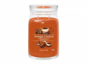 YANKEE CANDLE Cinnamon Stick svíčka 567g / 2 knoty (Signature velký)