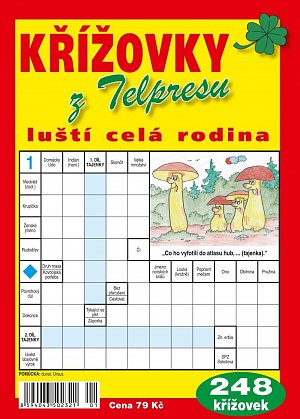 Křížovky z Telpresu luští celá rodina - 248 křížovek 1/2024