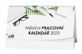 Měsíční pracovní kalendář 2025 - stolní kalendář