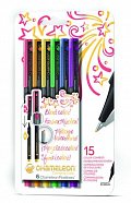 Set Chameleon Fineliner - detailní popisovače, 6ks - základní tóny