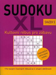 Sudoku XL - Kultovní rébus pro zábavu - svazek 5+6