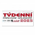 BOBO Stolní pracovní kalendář MIDI 2025