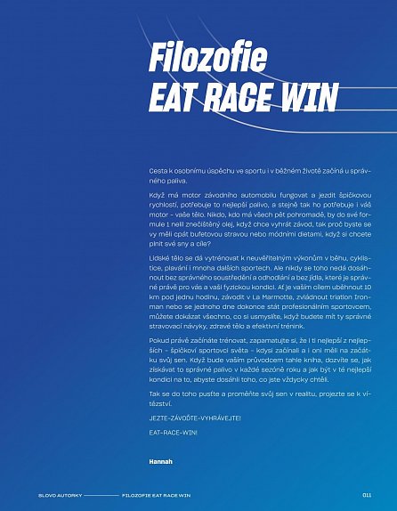 Náhled EAT RACE WIN Kuchařka pro vytrvalostní sportovce