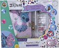 Crystal Art blok se zamykáním - Stich a Angel