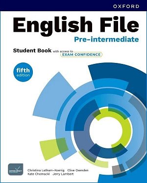 English File Fifth Edition Pre-Intermediate Student´s Book with access to Exam Confidence