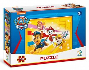 Puzzle Tlapková patrola: Do akce 30 dílků